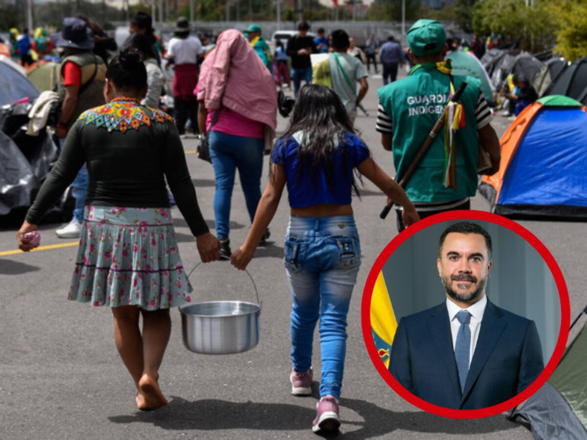 Por incumplimientos del Gobierno, la minga indígena amenaza con invadir el Parque Nacional: Distrito