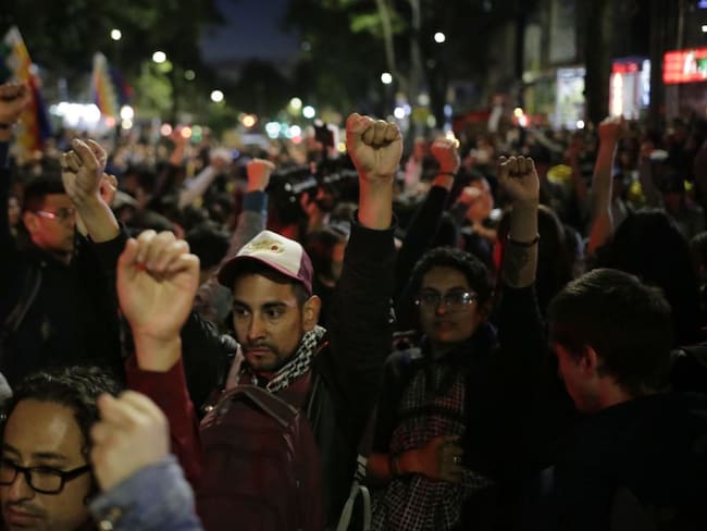 Paro Nacional en contra del Gobierno. (Colprensa - Sergio Acero)