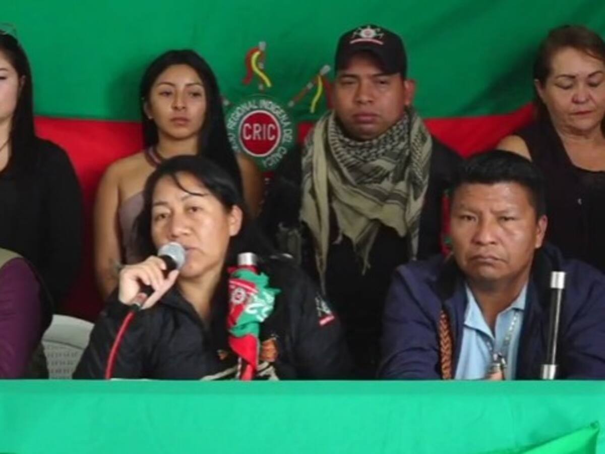 Indígenas del Cauca instalarán mesa de diálogo con grupos armados y el Gobierno