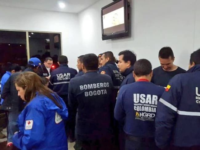Bomberos de Bogotá que estuvieron en rescates de Ecuador aún no reciben sus viáticos
