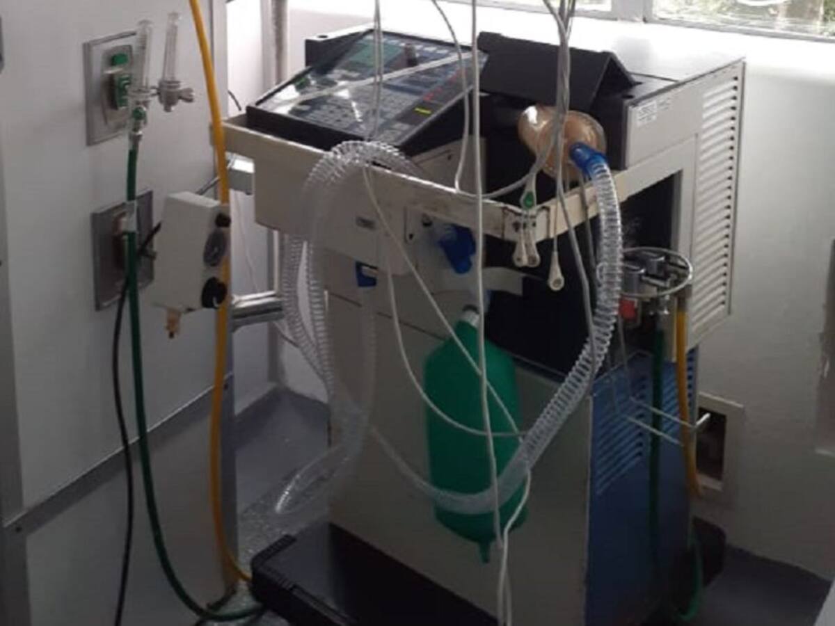 Llegarán a Caldas 30 nuevos ventiladores para salas UCI