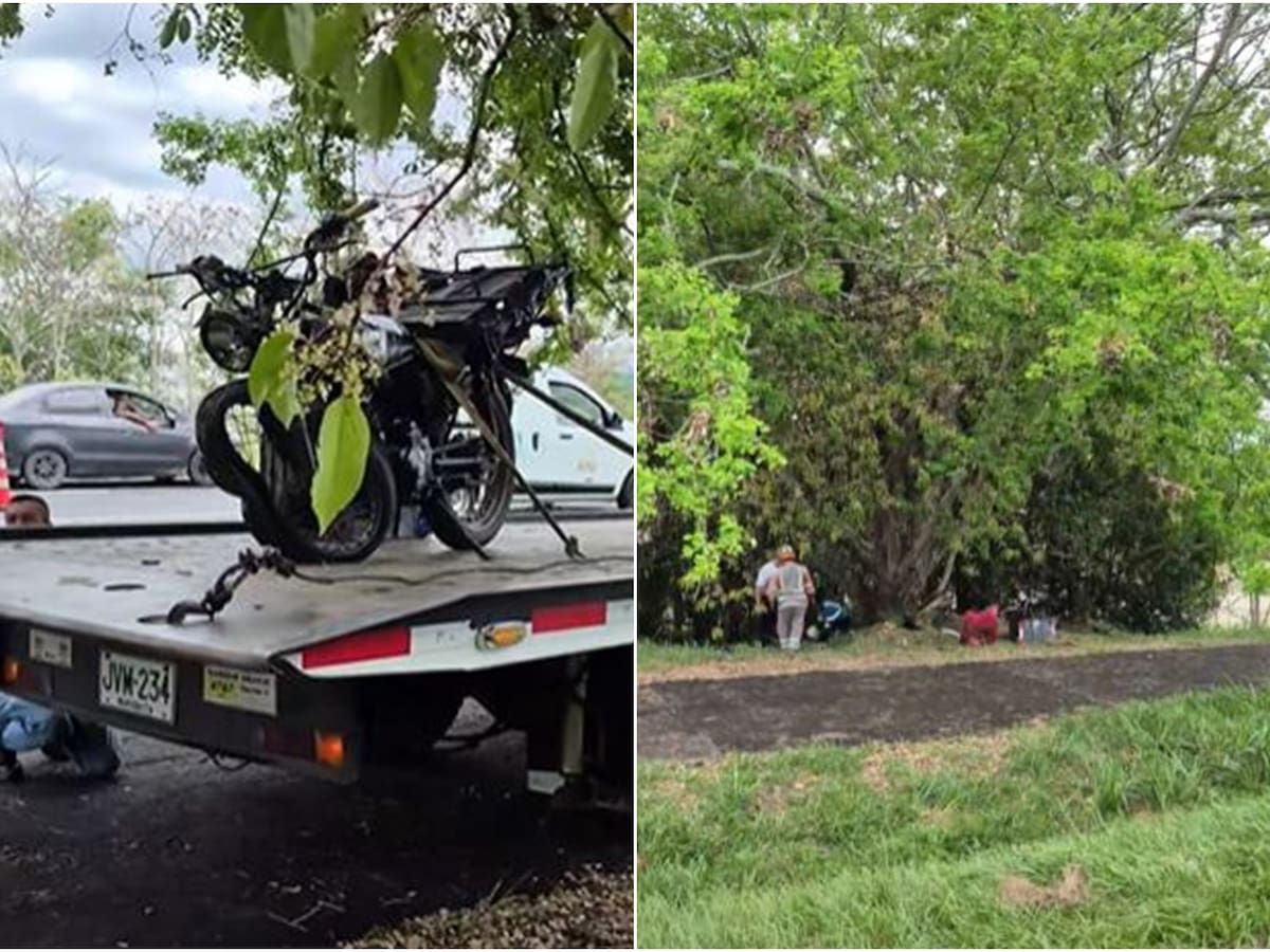 Motociclista murió en un accidente de tránsito cerca a la glorieta del Rodeo en Ibagué