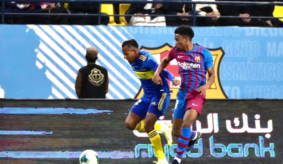 Boca Juniors vs Barcelona en la Maradona Cup 2021