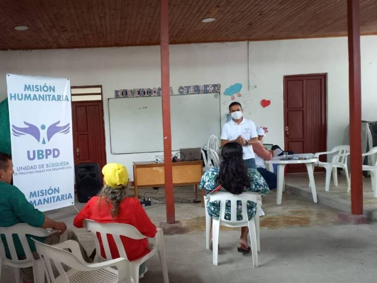 Realizarán toma de muestras genéticas a familiares de desaparecidos en el Putumayo