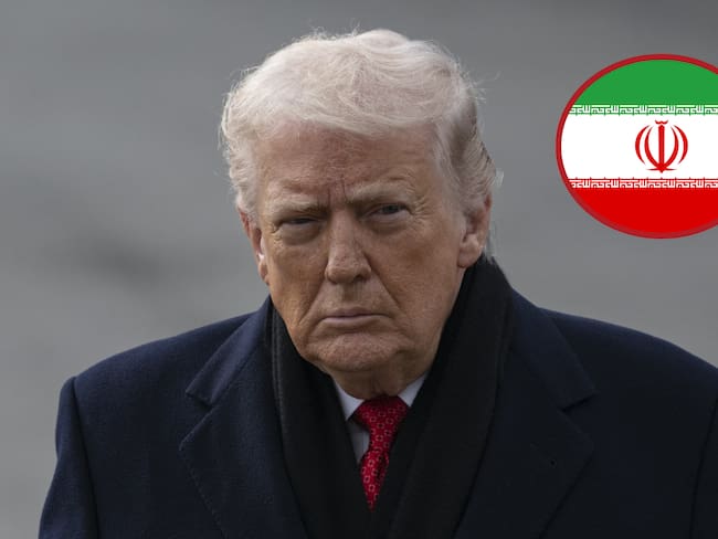 Donald Trump. Foto: Celal GunesIrán. Foto: Getty Images.