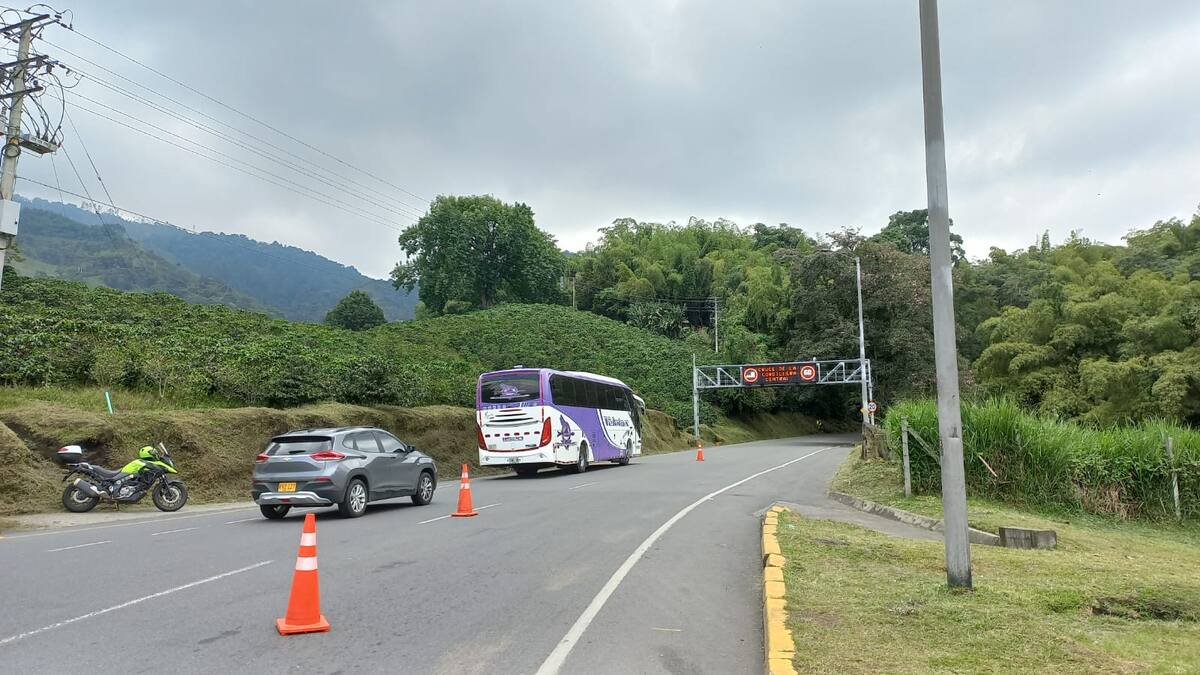 Mayor Jairo Pinilla, comandante de la Policía de Carreteras del Quindío