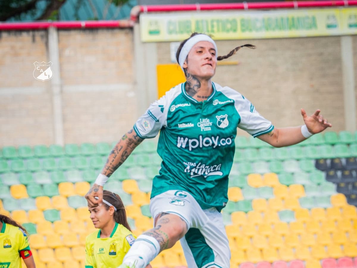 Cali goleó 4-1 al Bucaramanga, es líder de liga femenina y está en fase 2