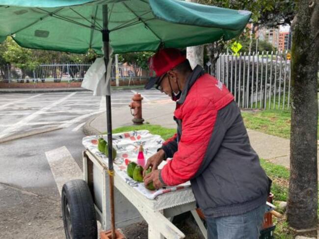 Orlando Guerrero, migrante venezolano
