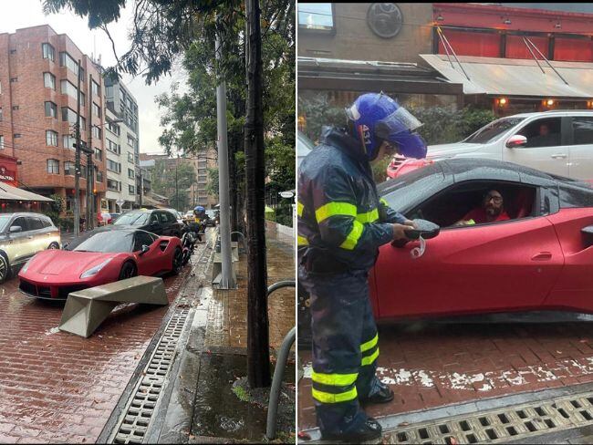 Fotos tomadas de la cuenta de X del concejal Juan David Quintero.