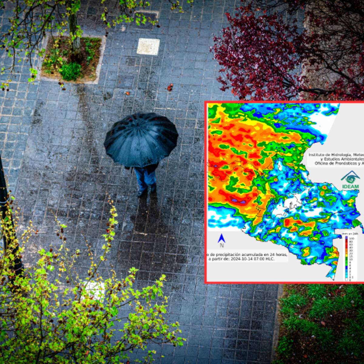 ¿Cesarán las lluvias? Nuevo pronóstico del clima para Cundinamarca y Bolívar, según IDEAM