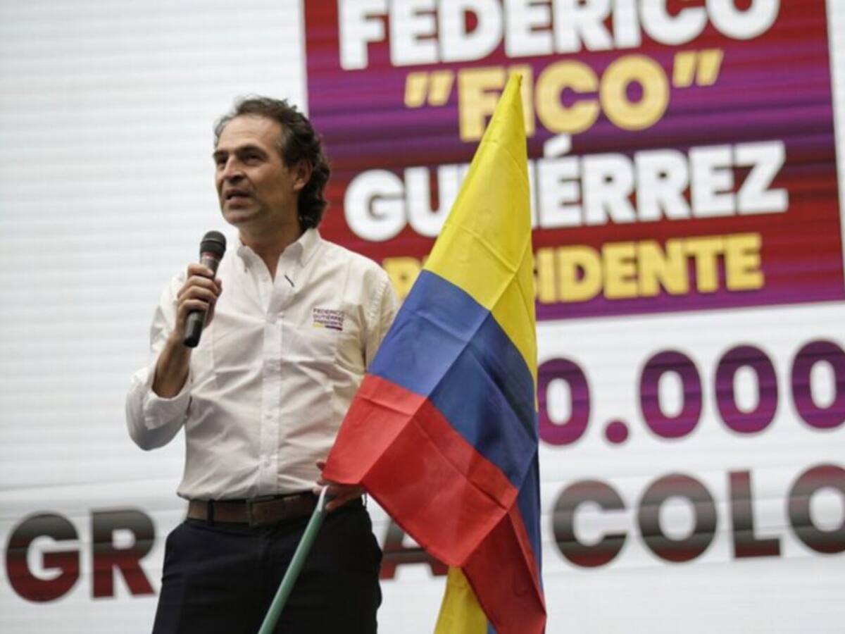 Ganó Colombia; los votos que hemos logrado son solo el primer paso: Fico