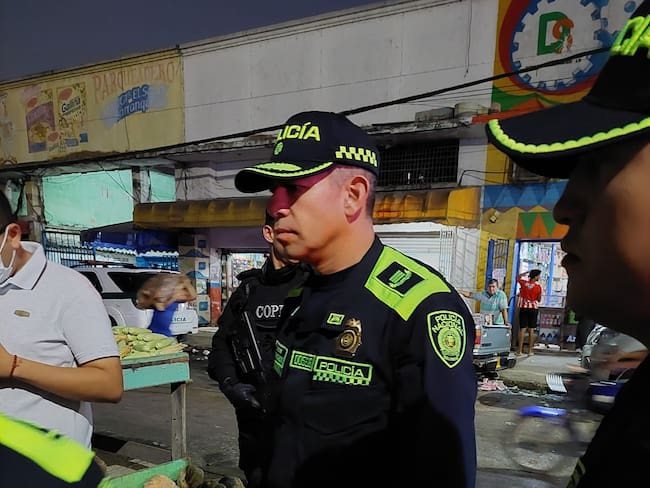 Director del Gaula de la Policía, coronel Giovani Cristancho en Barranquilla./ Caracol Radio
