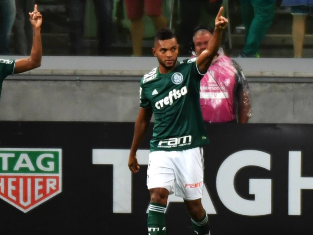 Miguel Borja anotó un gol en la victoria de Palmeiras ante Alianza Lima