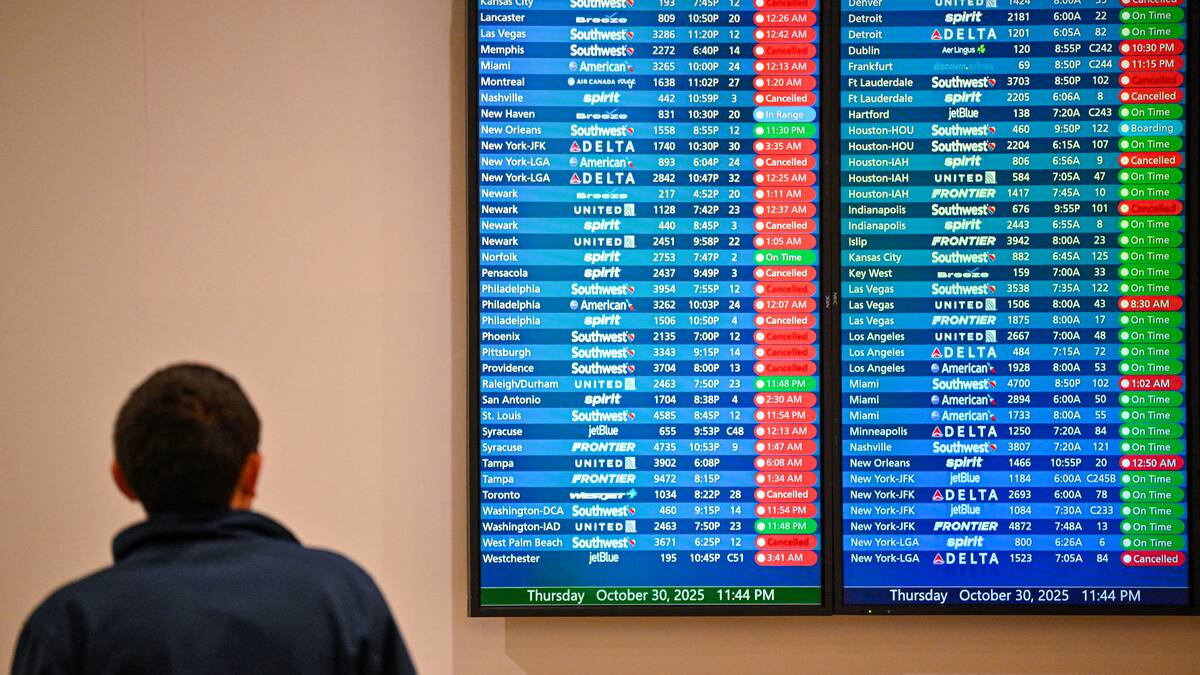 EE.UU. podría cerrar su espacio aéreo parcialmente como consecuencia del cierre del Gobierno