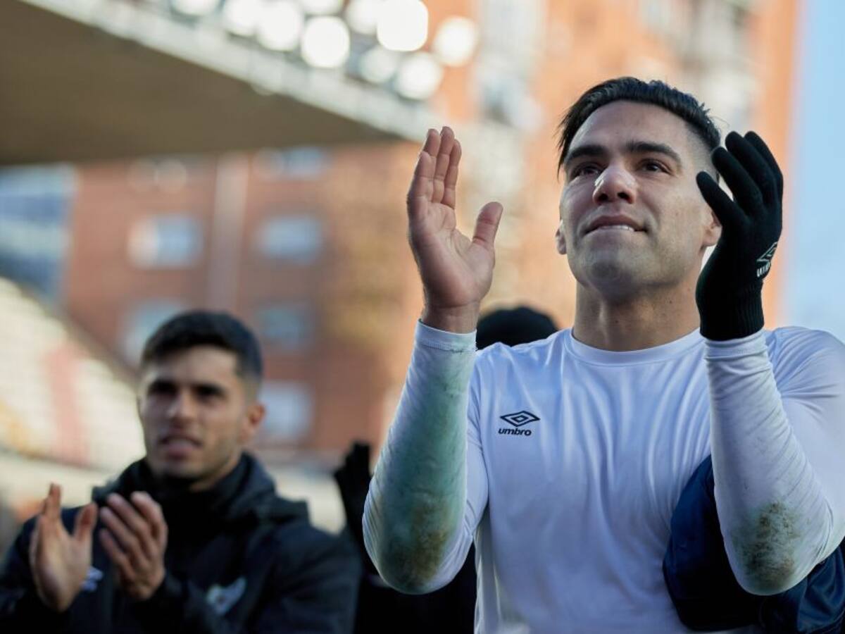 Hincha de lujo: Falcao trasnocha en Madrid viendo el partido de Millonarios