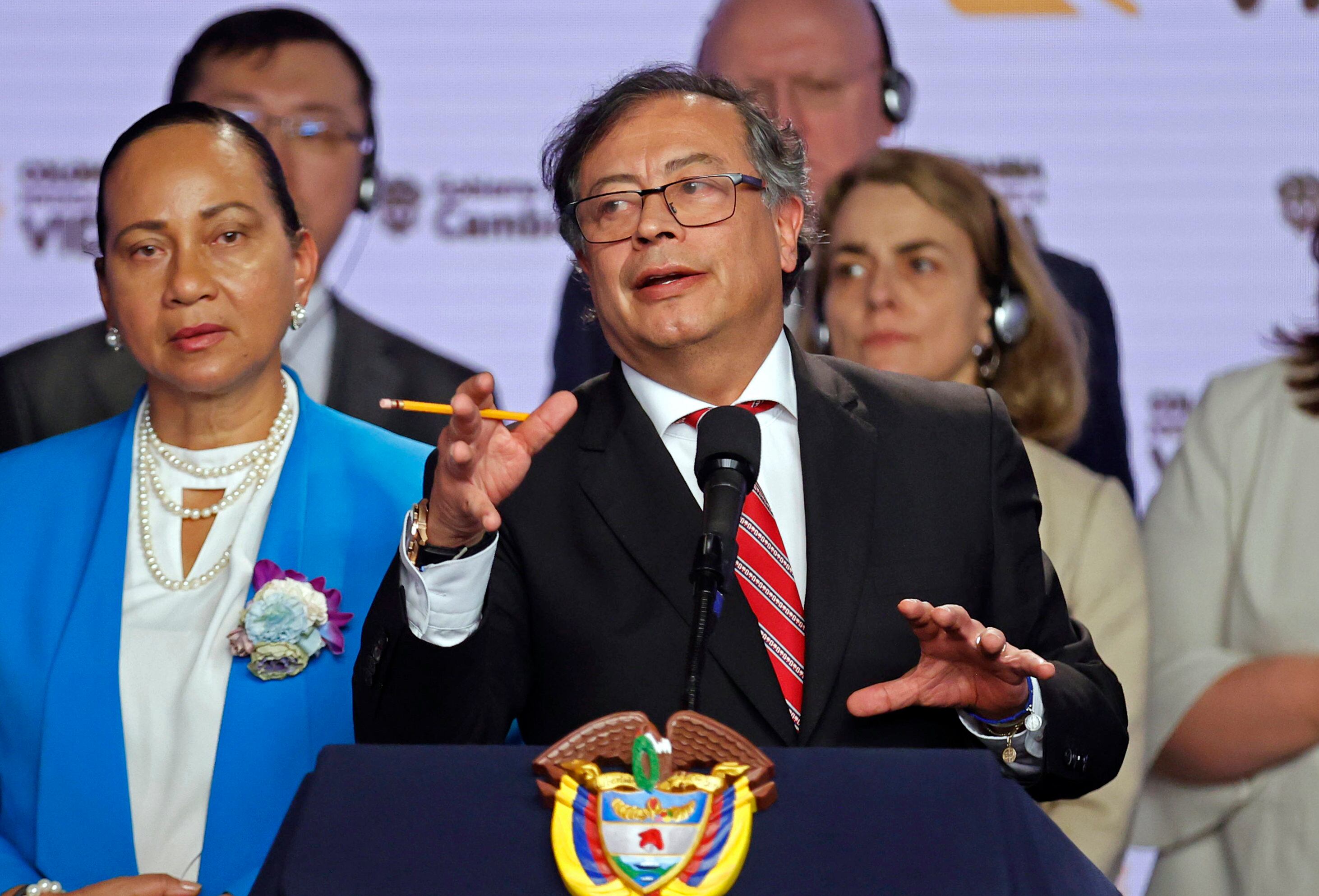 Presidente Gustavo Petro. Foto: EFE/ Mauricio Dueñas Castañeda