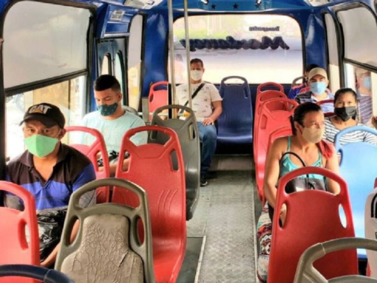 Sigue la inseguridad en buses de Barranquilla