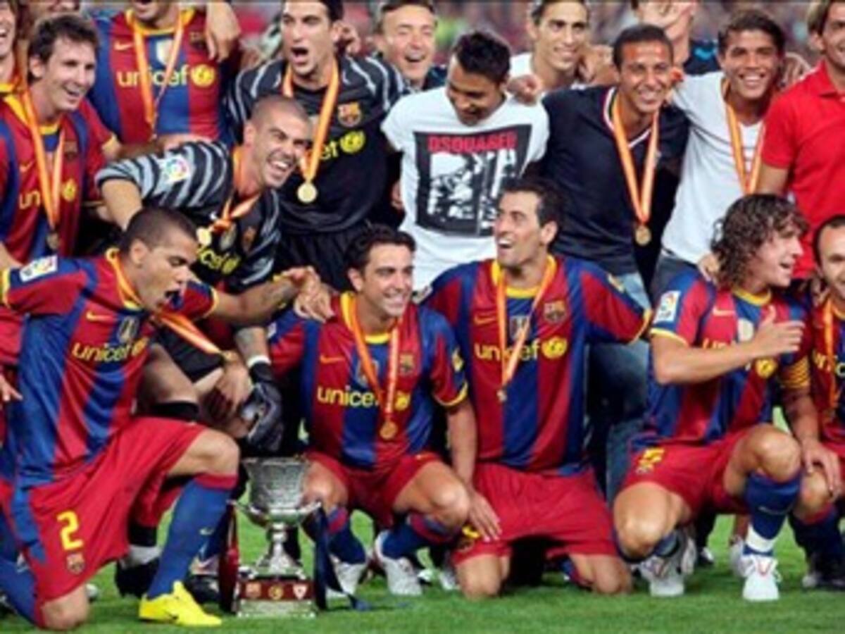 Barcelona vence 4-0 al Sevilla y se adjudica el título de la Supercopa de España