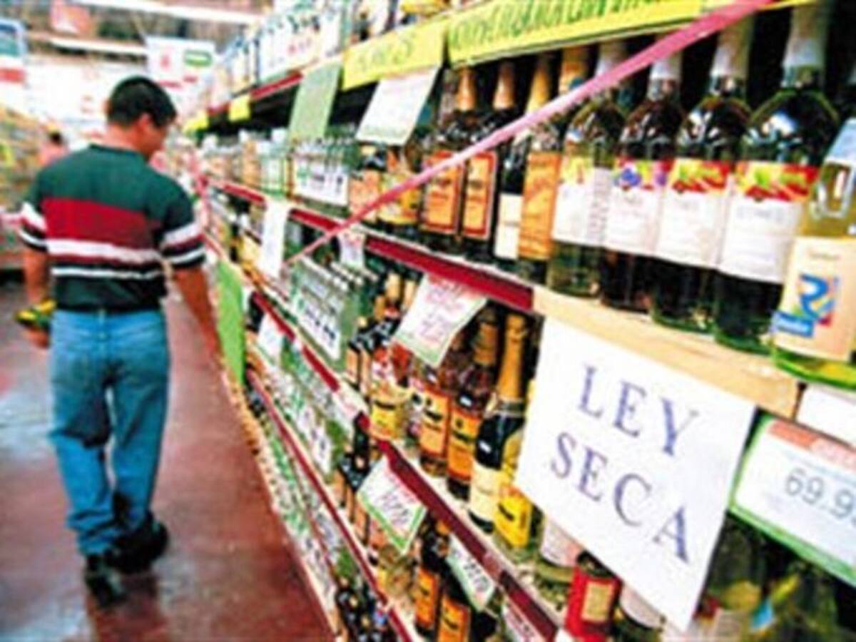 Ley seca en Cartagena va desde las 6 pm del sábado hasta las 6 am del lunes