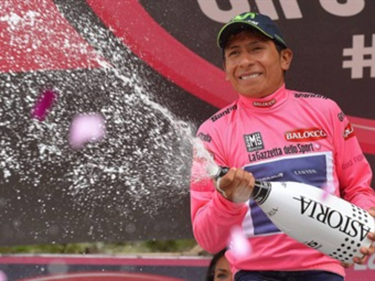 Nairo Quintana gana la etapa 16 y es nuevo líder del Giro de Italia