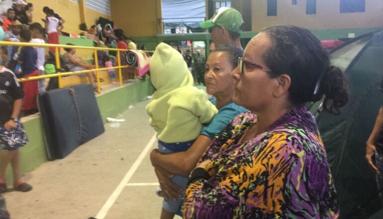 Damnificados en Puerto Valdivia