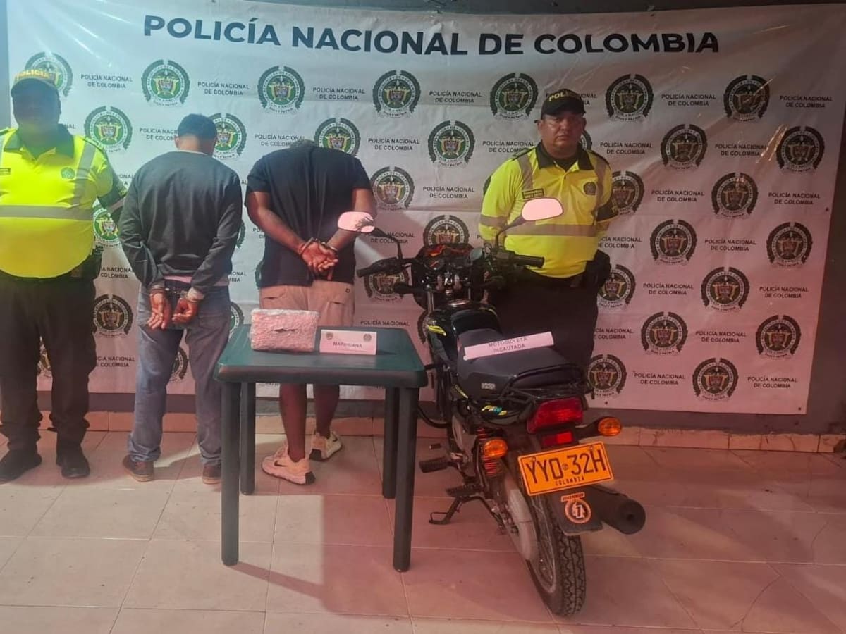 Más de 500 dosis de marihuana tipo creepy fueron incautadas por la Policía de Bolívar