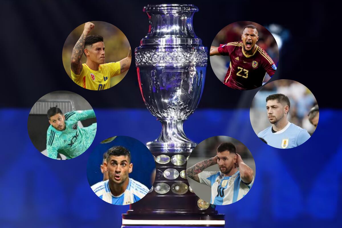 Jugadores que participaron en la Copa América - Getty Images y EFE