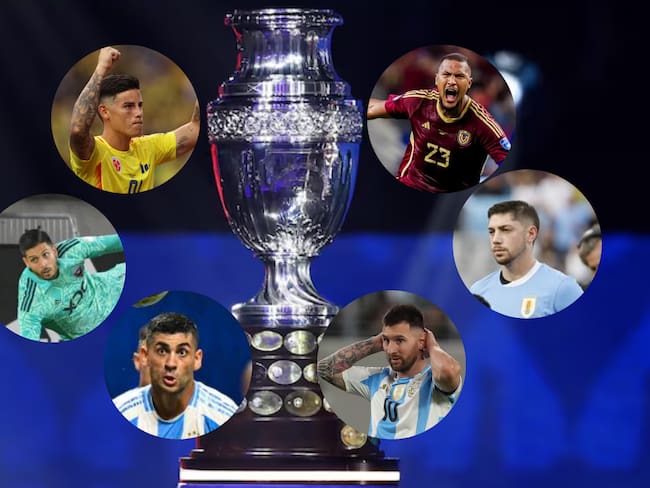 Jugadores que participaron en la Copa América - Getty Images y EFE