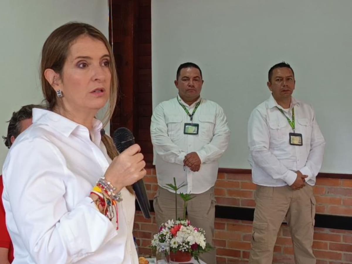 La candidata presidencial Paloma Valencia respaldó la minería y las térmicas en Boyacá