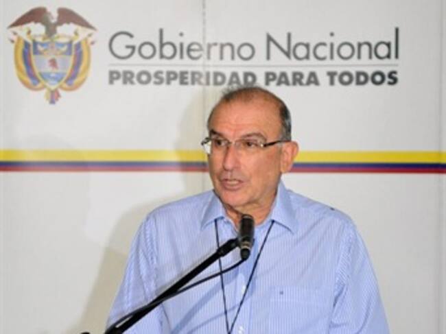 Humberto de la Calle, jefe del equipo negociador del Gobierno. Foto: EFE
