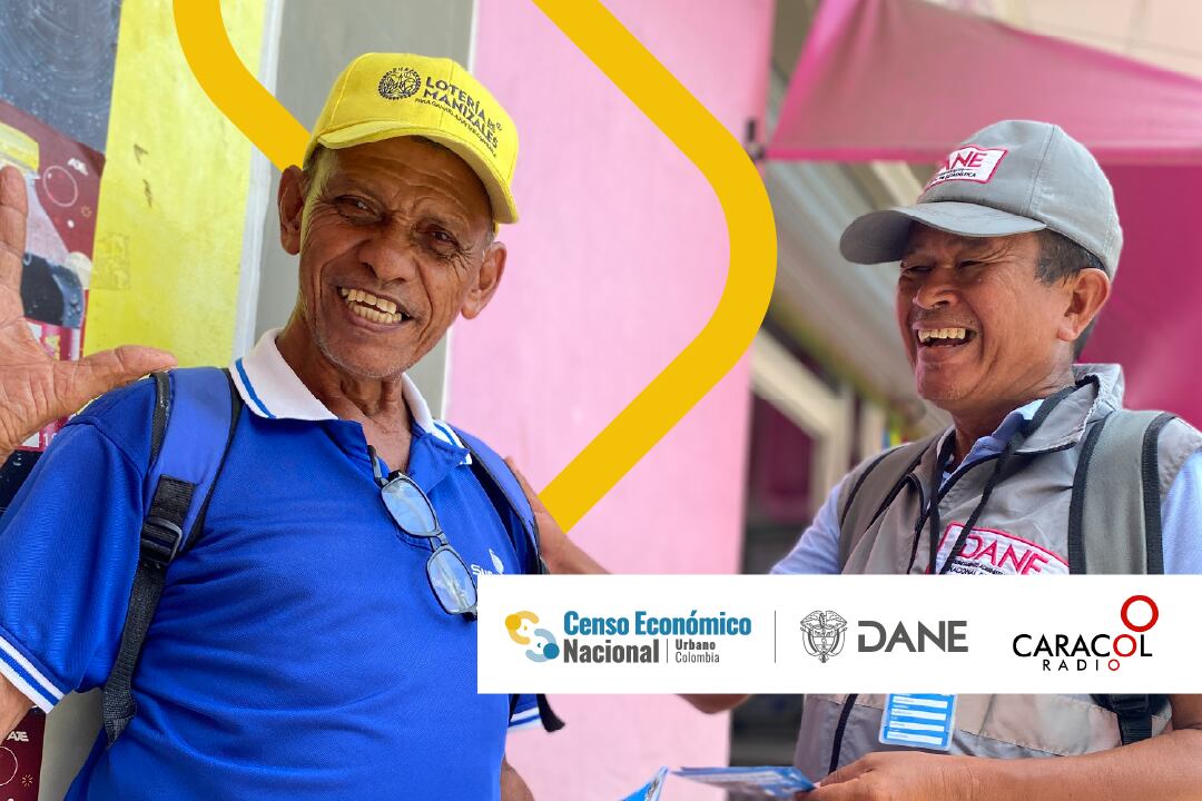 Censo Económico Nacional Urbano: conéctese a la transmisión especial de resultados del DANE y Caracol Radio