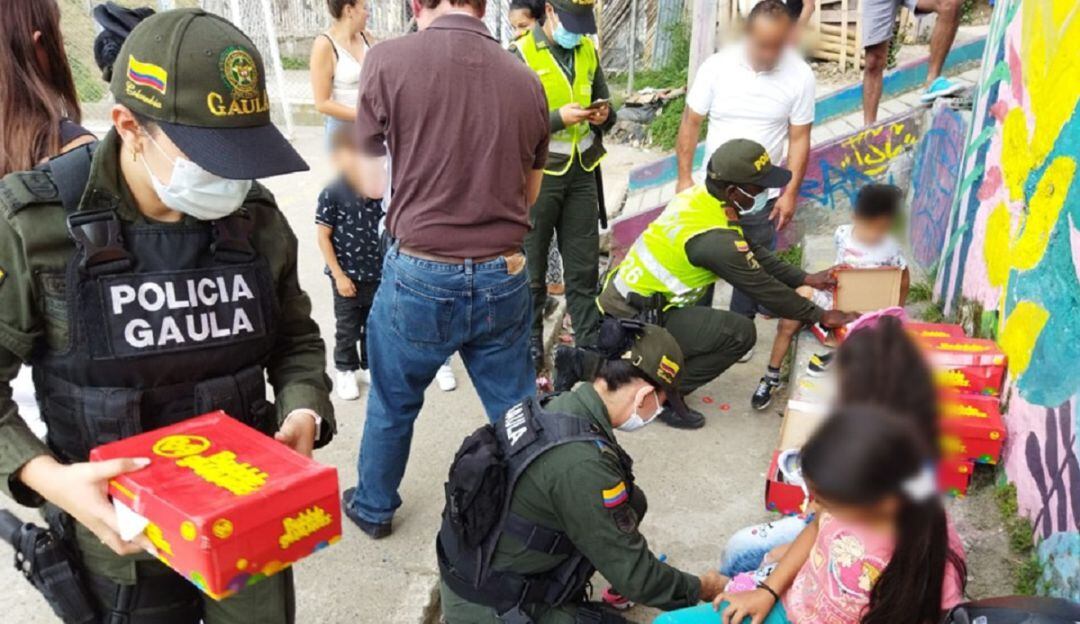Foto: Enviada desde la Policía Metropolitana de Manizales.