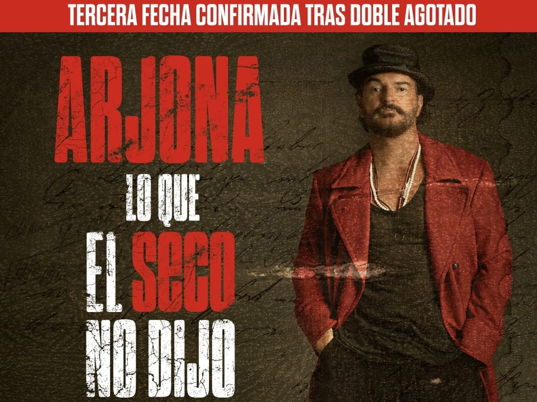 RICARDO ARJONA TERECERA FECHA CORTESIA MIGUEL SANTACOLOMA