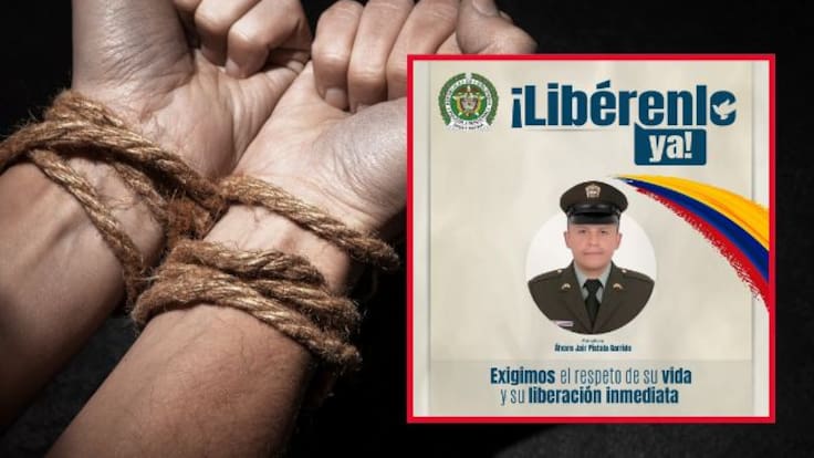 “Pido que le respeten la vida”: Esposa de patrullero Álvaro Jair, secuestrado en Nariño