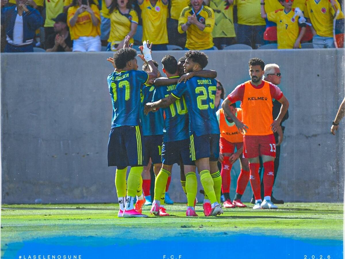 Jhon Arias marca doblete y le da a Colombia el triunfo contra Jordania antes del Mundial