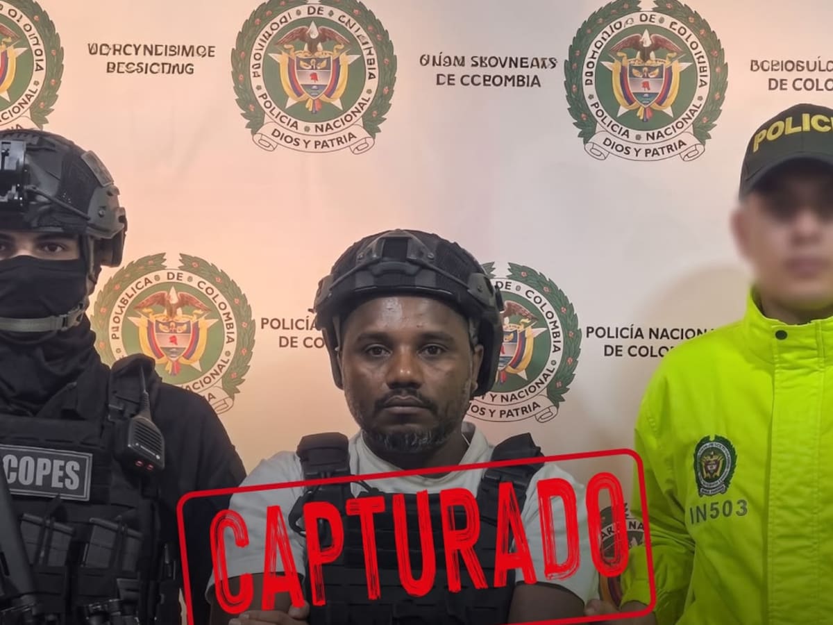 Capturaron en Soacha a alias ‘Comandante 7′, delincuente ecuatoriano requerido por Interpol