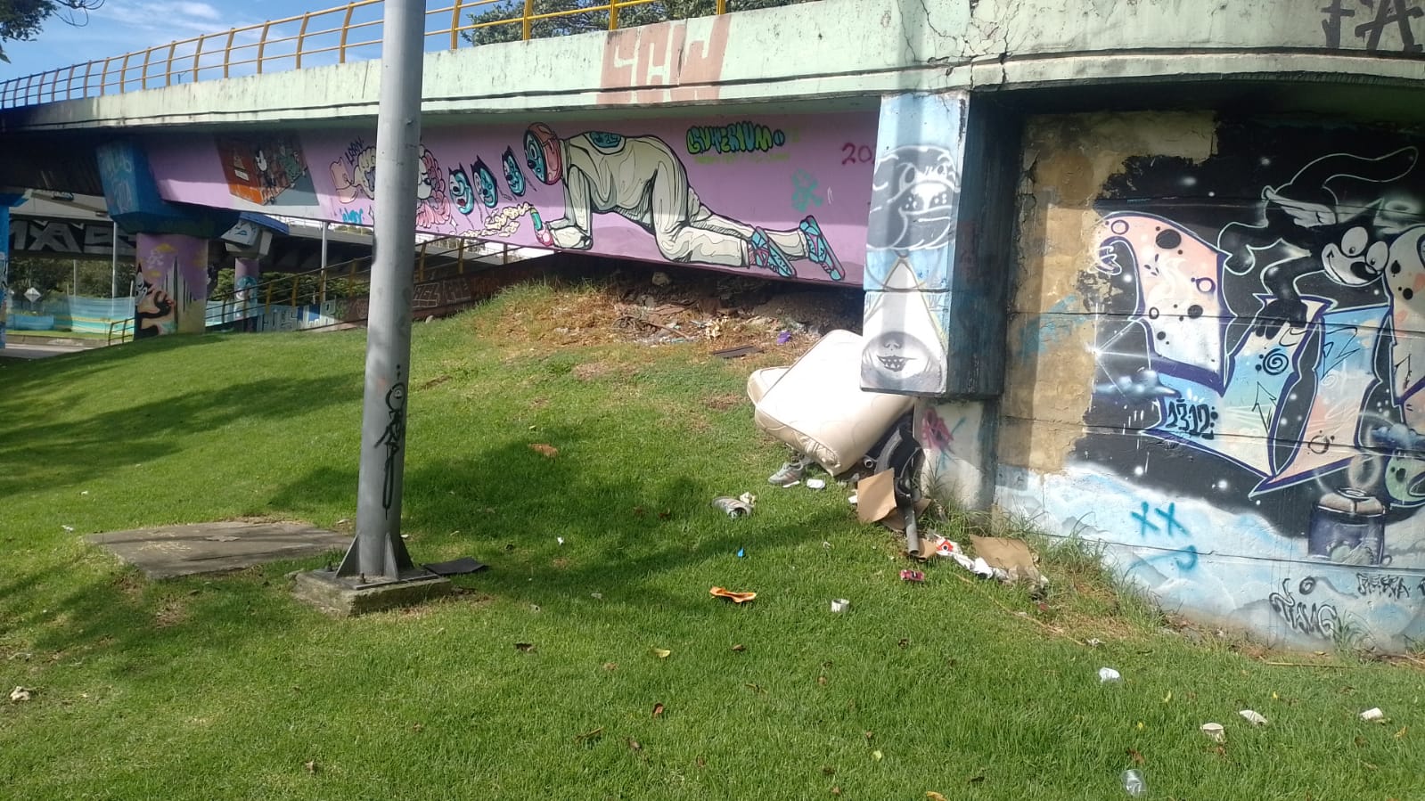 Puente de la calle 116 con Avenida Byacá // Carolina Villamarín residente