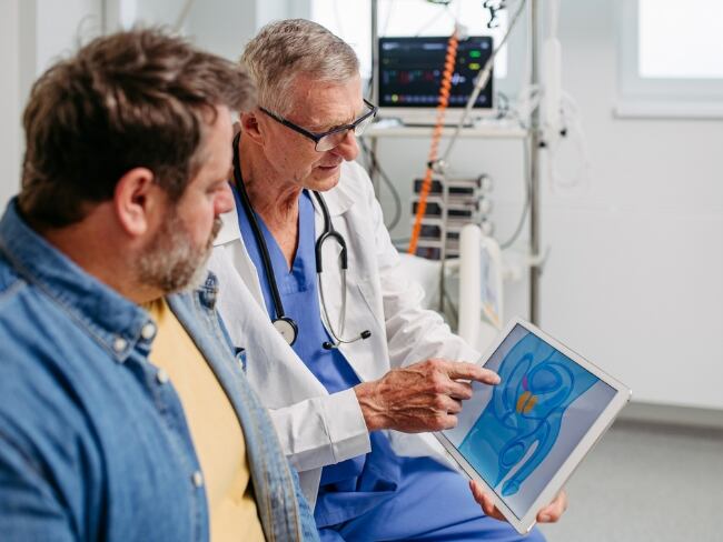 Imagen de referencia: doctor y paciente // Getty Images