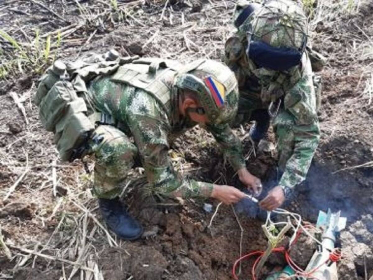 Ejército Nacional desactivó 12 artefactos explosivos en Cauca