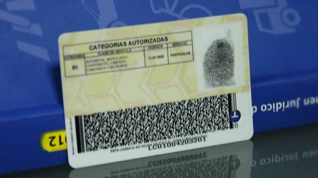 Licencia de conducción - Imagen de referencia. Foto: Colprensa - Juan Manuel Cantillo