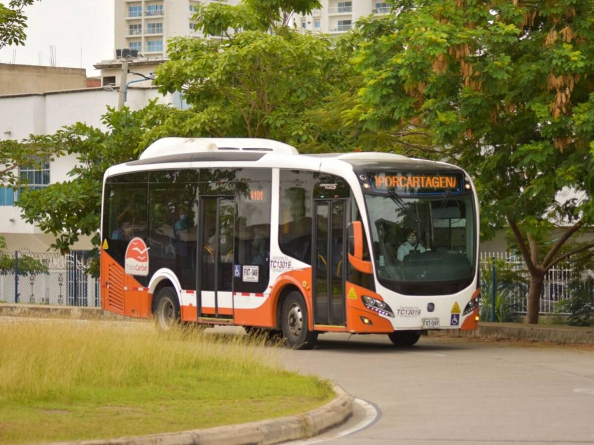 Desvío en la ruta X101 de Transcaribe por trabajos en San José de los Campanos