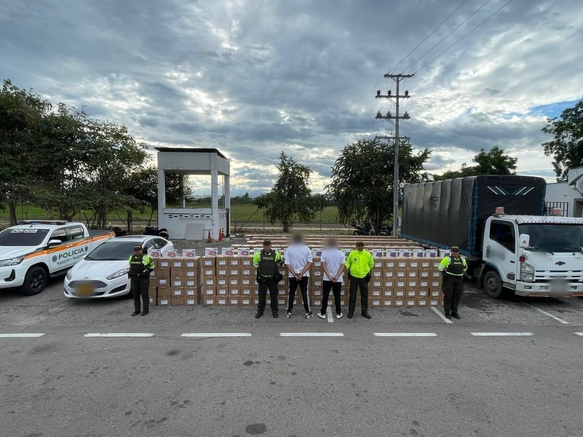 Policía frustró robo por más de $2.500 millones cometido en un falso retén en vías del Tolima