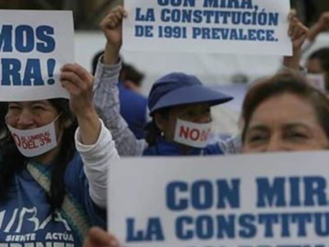 Asociación de Ateos de Bogotá realizó manifestación frente al MIRA