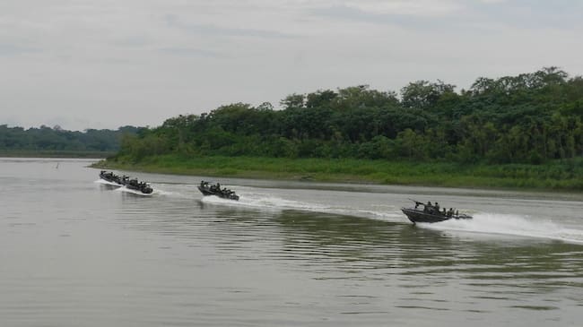 La operación militar ocurrió en inmediaciones del río Ajajú, del municipio de Calamar, Guaviare.