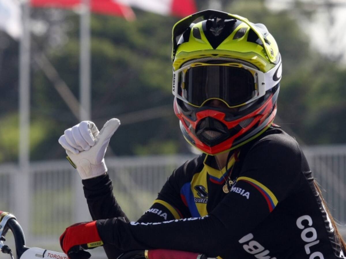 Mariana Pajón sufrió accidente en la segunda para de la Copa Mundo