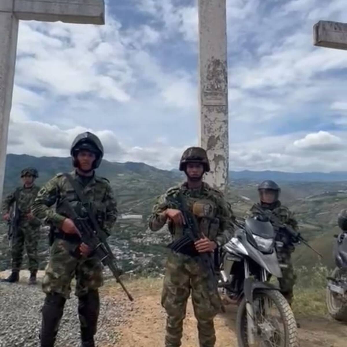 Se presentan combates y hostigamientos en Dagua Valle