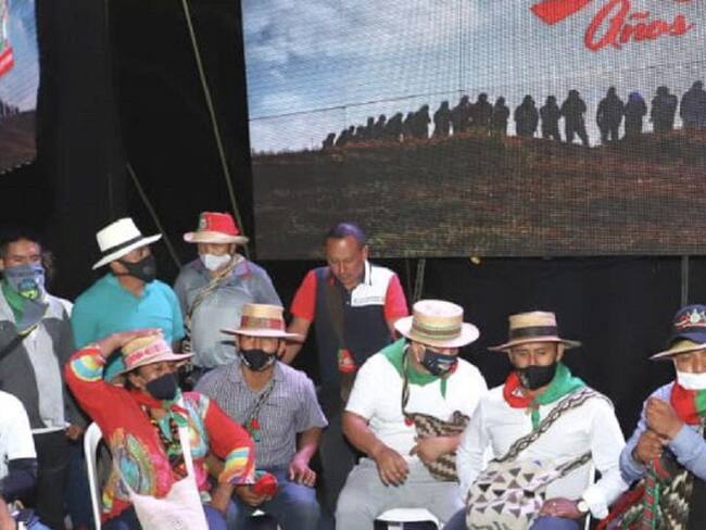La minga indígena confirma que se traslada a Bogotá