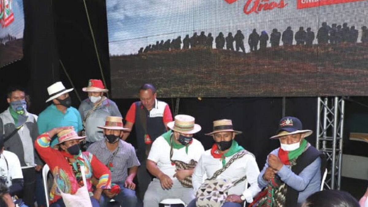 La minga indígena confirma que se traslada a Bogotá