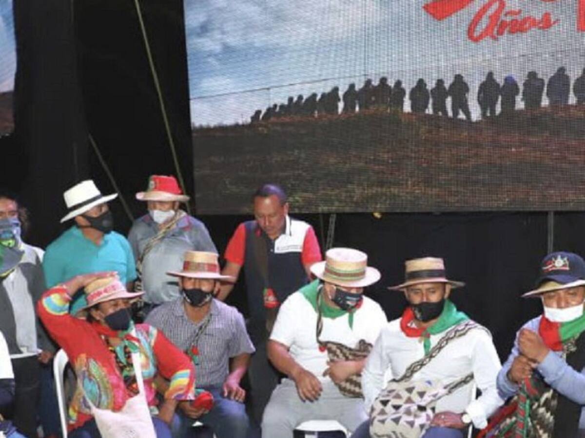 La minga indígena confirma que se traslada a Bogotá