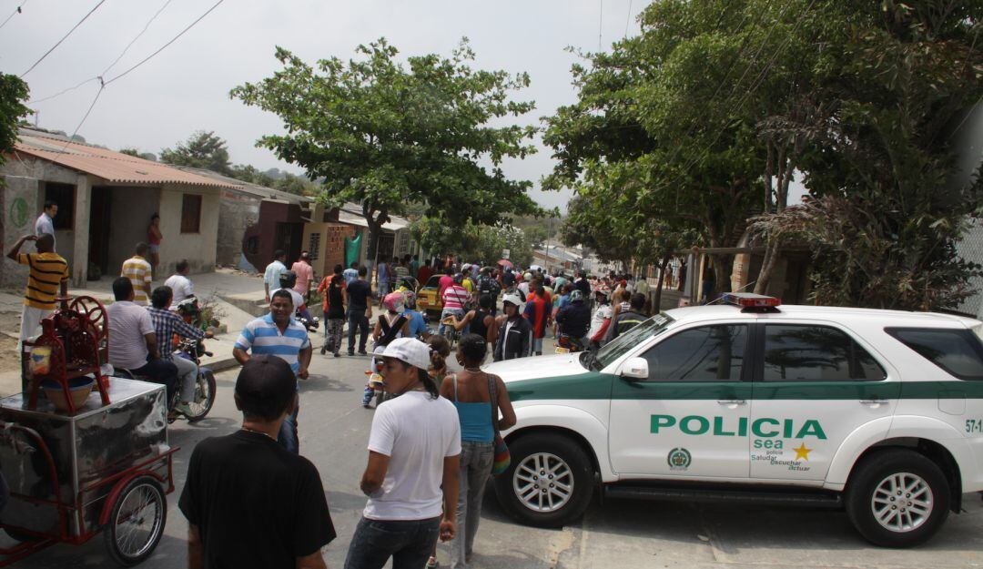 Barrio Las Américas sur de Barranquilla.